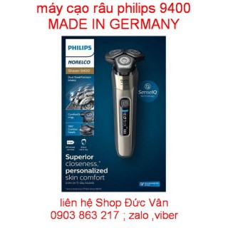 Philips Norelco Wet & Dry Shaver Series 9000 – Model S9502/83 – Made In Netherlands